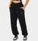 Nike Women's Sportswear Style Fleece High Rise Oversized Pants Black/Sail