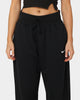 Nike Women's Sportswear Style Fleece High Rise Oversized Pants Black/Sail