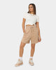 Nike Women's Sportswear Phoenix Fleece High Waisted Loose Fit Shorts Hemp/Sail