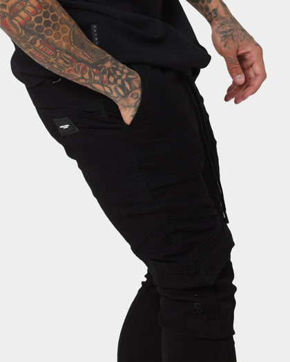 Saint Morta Annex Inset Jogger Black