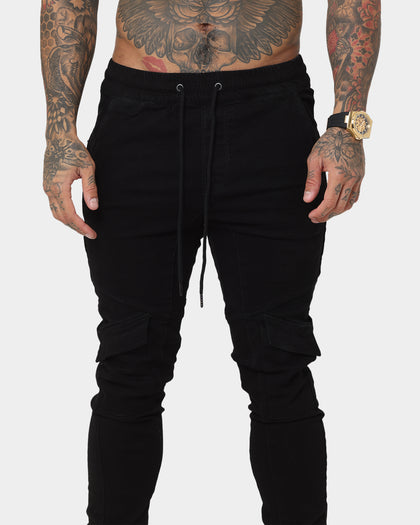 Saint Morta Annex Inset Jogger Black
