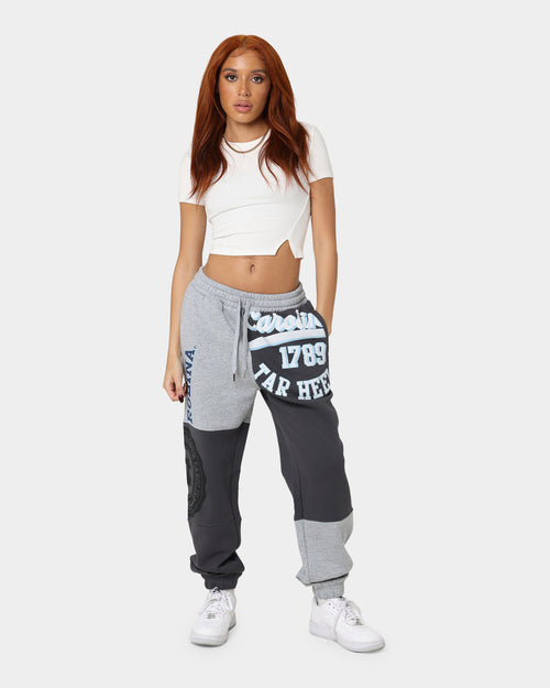 National Collegiate Athletic Association Women's North Carolina Tar Heels Multi Panelled Track Pants Gun Metal/Grey