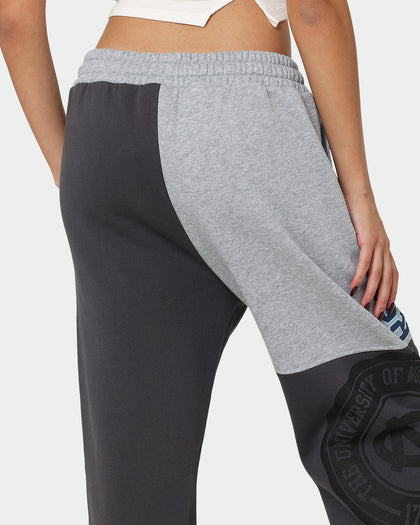 National Collegiate Athletic Association Women's North Carolina Tar Heels Multi Panelled Track Pants Gun Metal/Grey