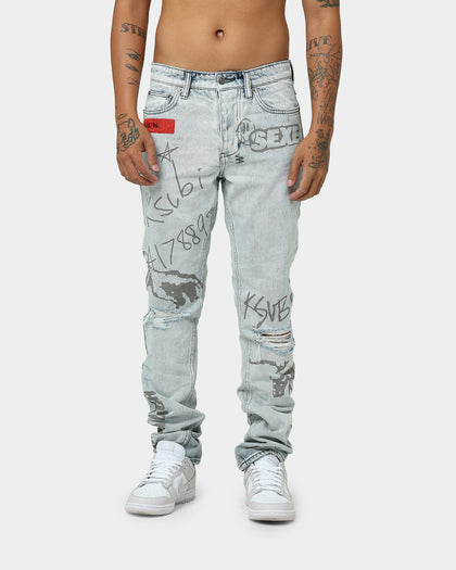 KSUBI Chitch Flyer Trashed Denim