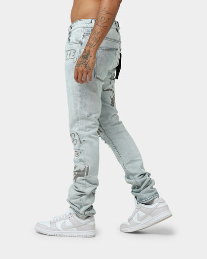 KSUBI Chitch Flyer Trashed Denim
