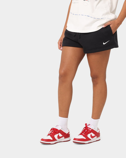Nike Women's Nike Sportswear Style Fleece High-Waisted Shorts Black/Sail