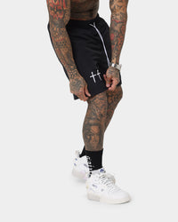 Saint Morta Fallen Beach Shorts Black/White