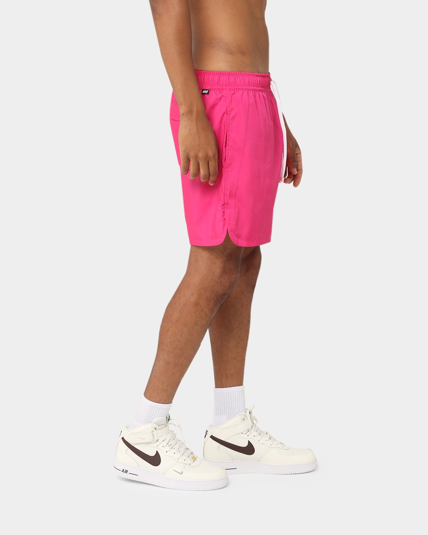 nike woven pink shorts