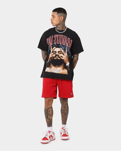 Jordan Essential Fleece Shorts White/Gym Red