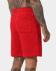 Jordan Essential Fleece Shorts White/Gym Red
