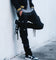 MNML D152 Strapped Cargo Denim Jeans Black