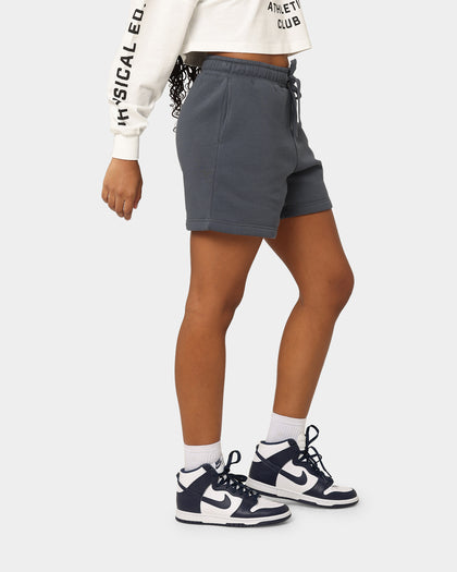 National Collegiate Athletic Association Georgetown Hoyas Women's Athletic High Waisted Shorts Turbulence