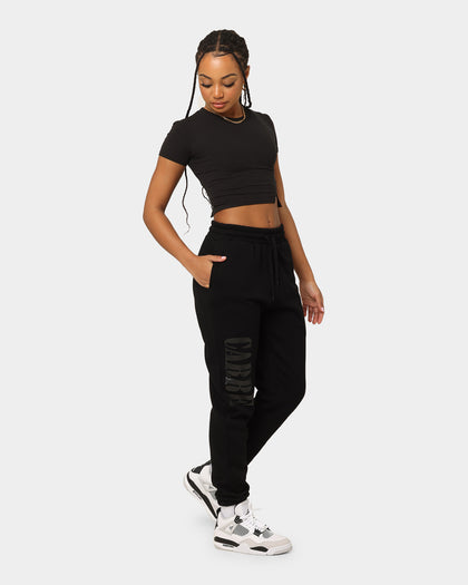 Carre Etoiles Premium Sweat Pants Black