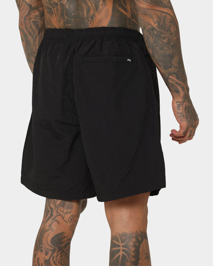 Stussy Water Long Beach Shorts Black