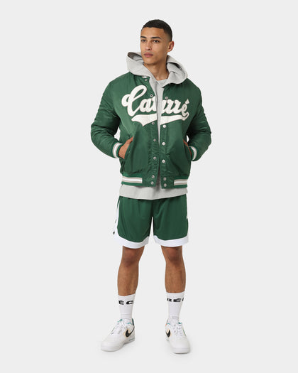 Carré Team Paris Basketball Shorts Forest Green
