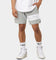 Carre Premium Athletic Sweat Shorts Grey Marle