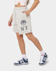 Majestic Athletic Women's New York Yankees Highlanders Boyfriend Shorts Cool Grey