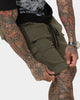 Saint Morta Infantry Cargo Shorts Army Green