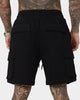 Saint Morta Infantry Cargo Shorts Black