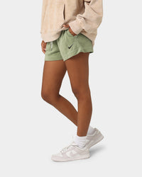 Nike Women's Nike Sportswear Terry PE Shorts Oil Green/Cargo