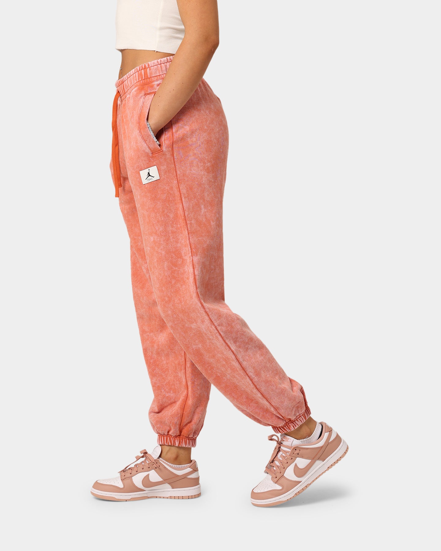 womens jordan fleece pants
