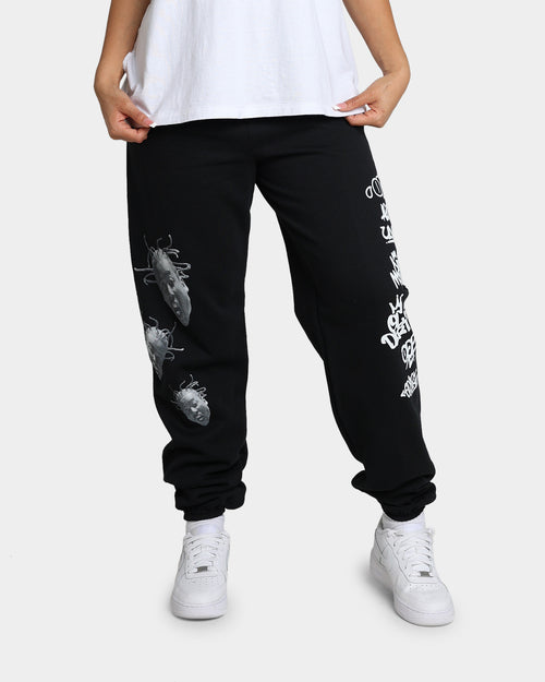 Goat Crew X Ol' Dirty Bastard Big Face Sweatpants Black