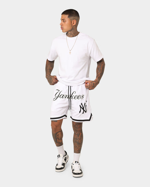 New Era New York Yankees Mesh Shorts White
