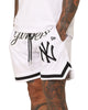 New Era New York Yankees Mesh Shorts White