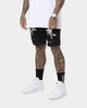 Saint Morta Lil Uzi Distressed Denim Shorts Vintage Black