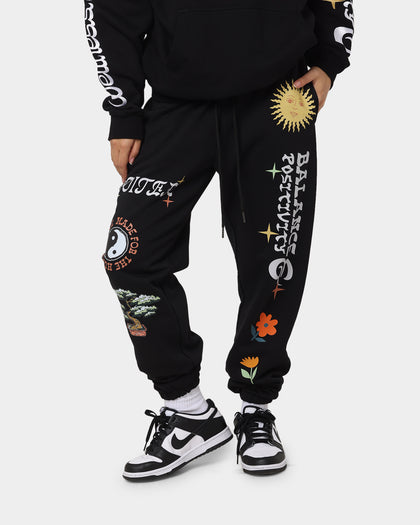 Loiter Peace Walker Trackpants Black