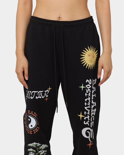 Loiter Peace Walker Trackpants Black