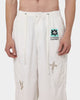 Loiter X The Anti Order Parachute Pants Off White