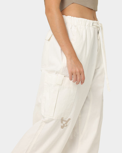 Loiter X The Anti Order Parachute Pants Off White