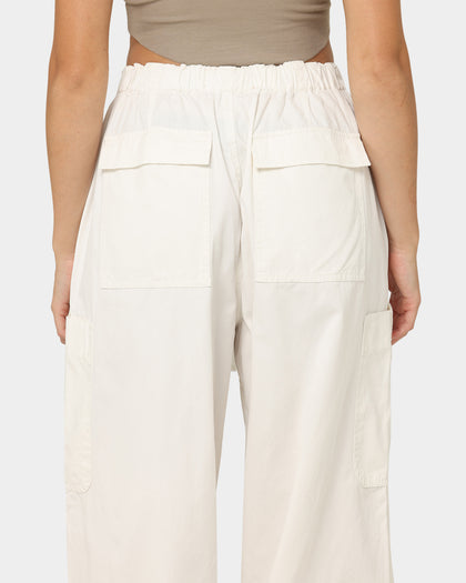 Loiter X The Anti Order Parachute Pants Off White