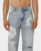 Carré Rose Bunch Distressed Jeans Vintage Blue