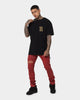 Ksubi 23 Chitch Red Denim Pants Red