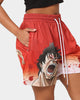 Goat Crew X Baki Hanma Baki Mesh Shorts Burnt Orange