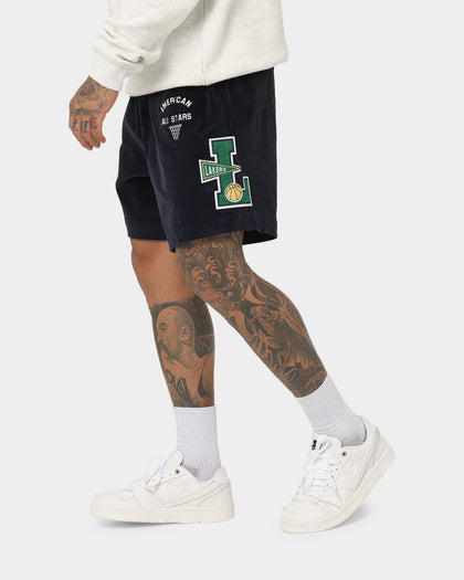 Mitchell & Ness Los Angeles Lakers Varsity Corduroy Shorts Midnight Navy