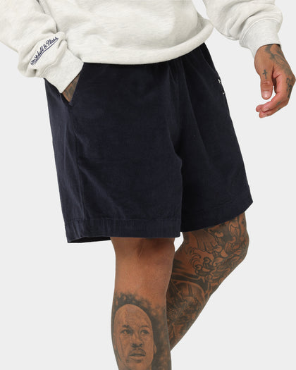 Mitchell & Ness Los Angeles Lakers Varsity Corduroy Shorts Midnight Navy