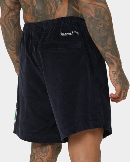 Mitchell & Ness Los Angeles Lakers Varsity Corduroy Shorts Midnight Navy