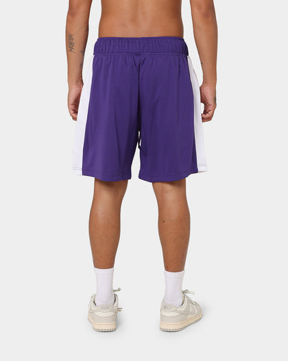 New Era Los Angeles Dodgers Basketball Shorts Purple