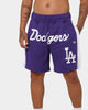 New Era Los Angeles Dodgers Basketball Shorts Purple