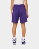 New Era Los Angeles Dodgers Basketball Shorts Purple