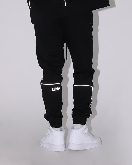 The Anti Order Neon Flux Track Pants Black/Reflective