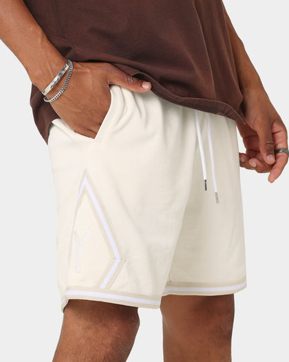 Carré Champs Fleece Ball Shorts Off White