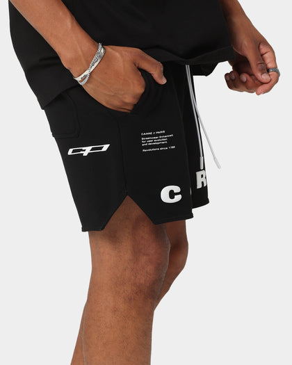Carré Enhance Fleece Shorts Black