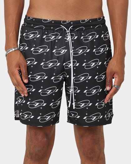 Carré Star Sign Mesh Shorts Black