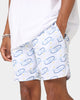 Carré Star Sign Mesh Shorts White