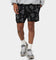 Carre Big Bandana Knitted Shorts Black