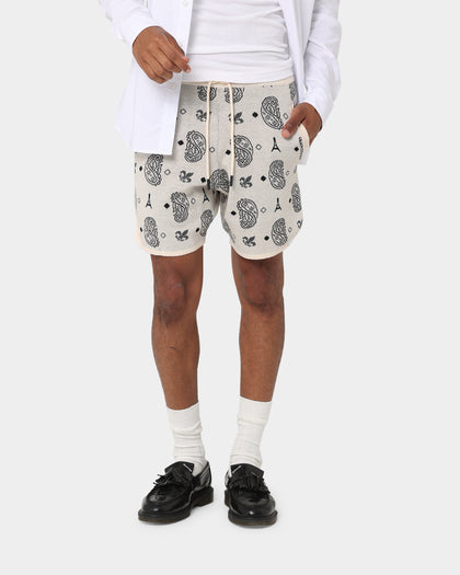 Carre Big Bandana Knitted Shorts Off White